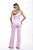 Calça Wide Leg Sarja Cotelê Rosa - Pueblo - Imagem 9