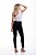 Calça Jeans Preta Skinny com Fenda - Córdoba - Imagem 2