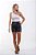 Shorts Sarja Preto Clochard - Jaen - Imagem 5