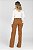 Calça Sarja Wide Leg Cargo Marrom - Samui - Imagem 6