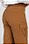 Calça Sarja Wide Leg Cargo Marrom - Samui - Imagem 8