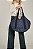 Bolsa Jeans Tote Maxi Bag - Shopper - Imagem 1