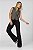 Calça Wide Leg Jeans Preta Estonada - Dallas - Imagem 9