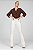 Calça Sarja Boot Cut Off-White - Hollywood - Imagem 4