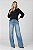 Calça Wide Leg Jeans - Honolulu - Imagem 1
