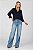 Calça Wide Leg Jeans - Honolulu - Imagem 4