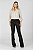 Calça Boot Cut Resinada Marrom Escuro - Albuquerque - Imagem 6
