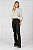 Calça Boot Cut Resinada Marrom Escuro - Albuquerque - Imagem 4