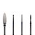 Kit de Brocas Basic para manicures - Imagem 2