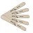 Lixa reta 180/220 Brilia Nails 20 un - Imagem 1