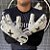 Luva Goleiro Profissional Difai Wall 3 White - Imagem 4