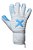Luva Goleiro Profissional Difai Wall 2 Branco com Azul - Imagem 2