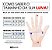 Luva De Goleiro Semi Pro N1 Cronos White - Imagem 2
