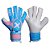 Luva De Goleiro Profissional Difai Jump Azul /rosa - Imagem 1