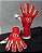 Luva Goleiro Profissional N1 Sirius 2.0 Red - Imagem 6
