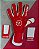 Luva Goleiro Profissional N1 Sirius 2.0 Red - Imagem 14