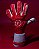 Luva Goleiro Profissional N1 Sirius 2.0 Red - Imagem 15