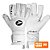 Luva Goleiro Poker Eclipse 2 Branca - Imagem 1
