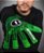 Luva de Goleiro Profissional N1 Scorpius 2.0 Grenn - Imagem 9