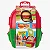 Mochila de Atividades Comidinhas Samba Toys Vermelha/Amarela 32×21×12 cm - Imagem 9