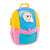 Mochila Joy Unicórnio 1400 – Samba Toys | Mochila Infantil Personalizável com Kit de Pintura - Imagem 10