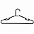 Cabide Adulto Preto – Kit com 10 unidades - Imagem 2