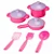 Linda Cozinha Infantil Toy Chef 0572 – Samba Toys – Com Acessórios, Pia com Torneira, Fogão com Som – Aprovado INMETRO - Imagem 2