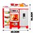 Cozinha Infantil Master Chef – Bancada do Chef 1250 | Brinquedo Educativo com Acessórios Samba Toys - Imagem 9