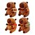 Boneco de Pelúcia Capivara 25cm com Mochila – For Kids | Brinquedo Fofo e Decorativo Infantil - Imagem 4