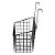 Organizador Suporte Cesto Multiuso Aramado aço inoxidável para Porta 22x17x7,8 - Imagem 2