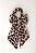 JC Scrunchie Laço Animal Print Oncinha - Imagem 1