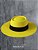 JC Chapéu Porkpie Amarelo Neon - Imagem 1