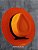 JC Chapéu Fedora Laranja Neon - Imagem 3