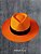 JC Chapéu Fedora Laranja Neon - Imagem 1