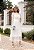 Aline - Vestido de noiva mix de renda com tule e guipir rodado fluido - Imagem 1
