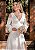 Labella - Vestido de noiva manga longa com decote e fenda alta - Imagem 2