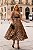 Vestido Midi Animal Print Onça modelo Lady Like - Imagem 1