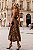 Vestido Midi Animal Print Onça modelo Lady Like - Imagem 4