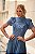 Vestido Midi Renda Azul Blue Belle | Perfeito para Madrinhas, Formandas e Convidadas - Imagem 2