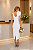 Vestido branco em zibeline para casamento civil - Imagem 1