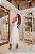 Vestido max de alças com guipir de noiva civil - Imagem 3