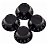 JG DE KNOB PIRAMIDAL HAT GIBSON PRHK 010 (PACK 04) - PRETO - Imagem 2