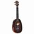 UKULELE SEIZI BORA-BORA PLUS PINEAPPLE TENOR El. BAG - EBONY - Imagem 1