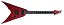 Guitarra Solar V2.6tbr Sk Trans Blood Red Matte - Flying V - Imagem 1