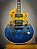 GUITARRA ESP LTD EC-1000 BURLED - BLUE NATURAL FADE - HUMBUCKER - PONTE FIXA - Imagem 1