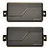 SET CAPTADORES FISHMANFLUENCE MODERN 3 HUMBUCKER BLACK NICKEL - Imagem 1