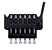 PONTE FLOYD ROSE 1500 BLACK BLOCO 37MM LOCK NUT 43MM - Imagem 1