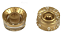 Jg De Knob Redondo Speed Gibson Prsk 020 (Pack 04) - Dourado - Imagem 1