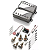Captadores Ativos EMG JH Set James Hetfield Signature Chrome - Imagem 1
