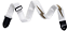 Correia Gibson Lightning Bolt Seatbelt Asbolt White - Imagem 1